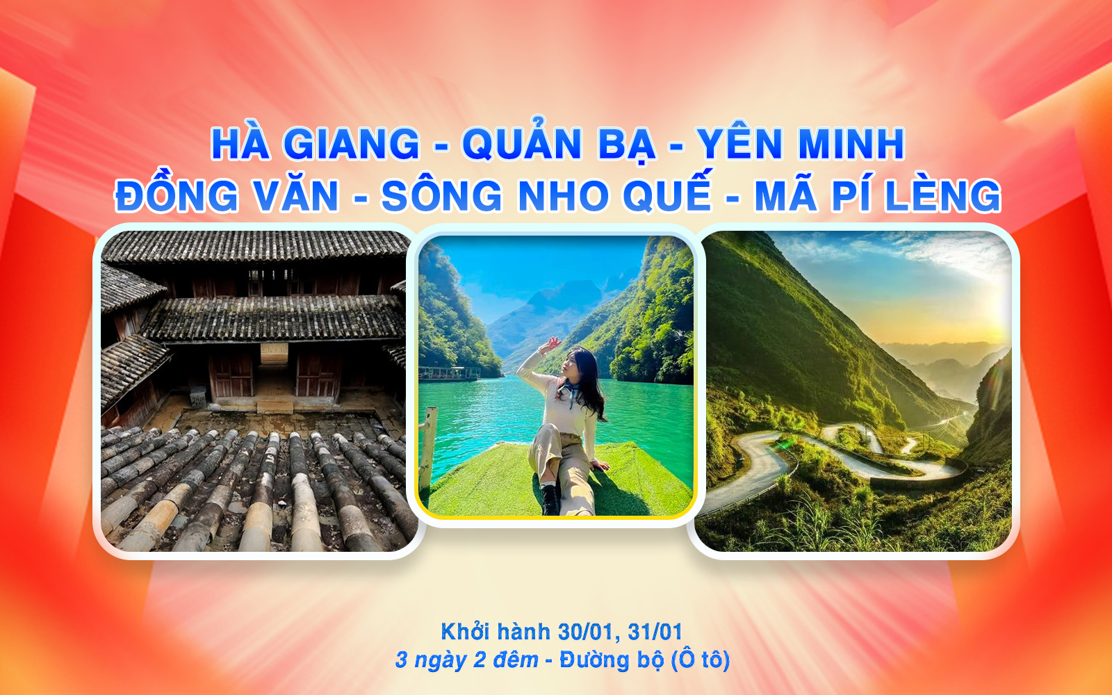 Tour Hà Giang (3 ngày 2 đêm)